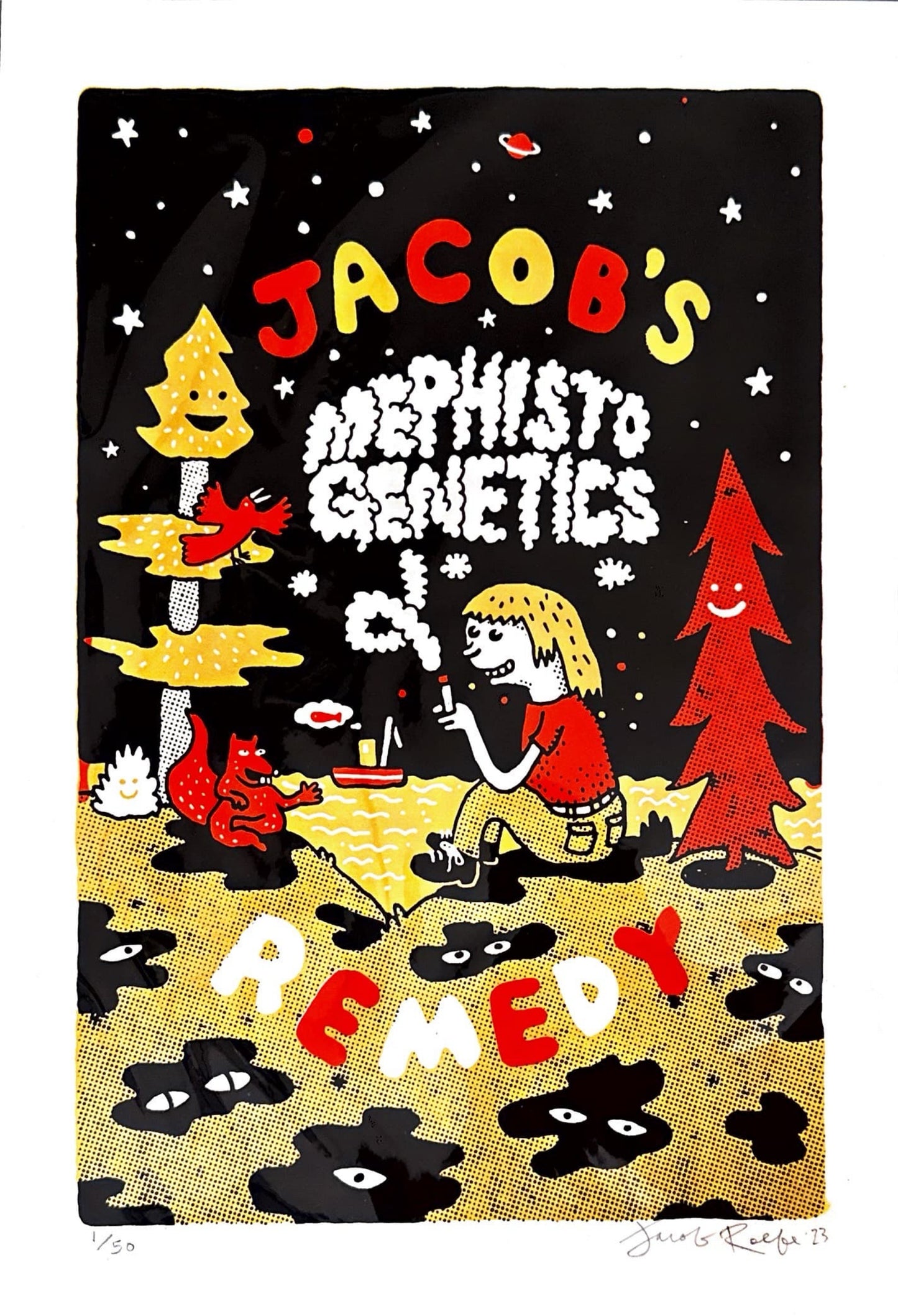 Jacob Collins x Mephisto Genetics Artwork